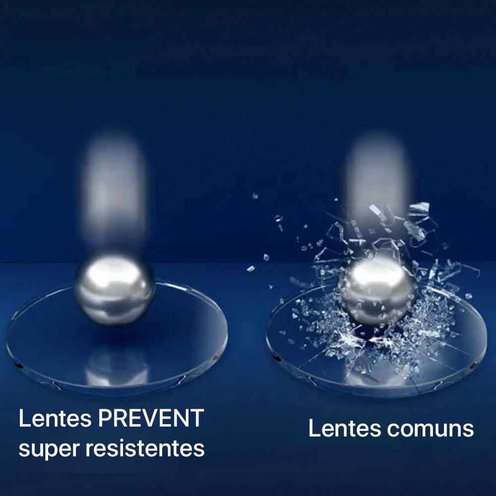 Lente de Grau Prevent Hd Policarbonato | Óticas Prevent